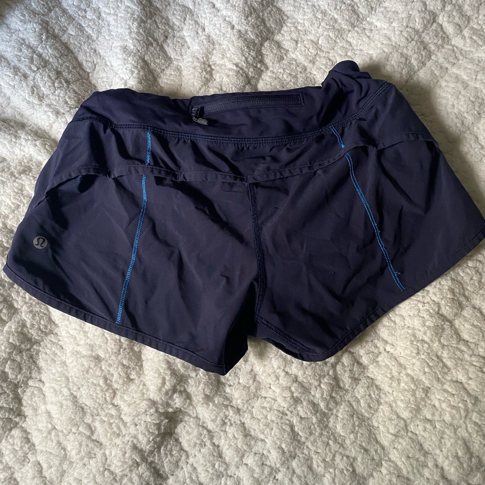 Lululemon Navy Blue shorts